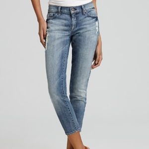 7 For All Mankind Crop “Roxanne” Jeans